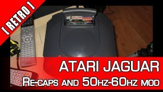 [Retro] Atari Jaguar Restoration (Capacitors, Sounds issue, 50hz/60hz mod)
