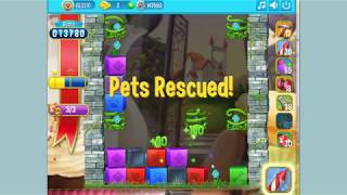 Pet Rescue Saga Level 1809  -  no boosters