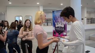 Автограф-сессия Кристиана Костова 2017.08.05 в Ярославле на конкурсе Мисс Волга