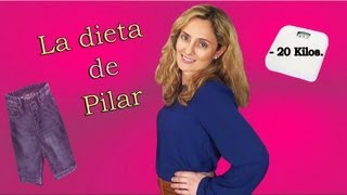 COMO PERDI 20 KILOS EN 2 MESES, 100% REAL. LA DIETA DE PILAR NATURE. Rápido y natural lose weight.