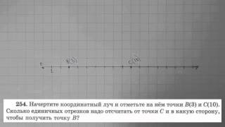 Решение задания №254 из учебника Н.Я.Виленкина "Математика 5 класс" (2013 год)