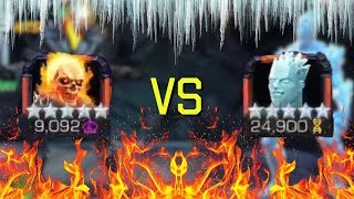 Turn The Tide | 5 Star Ghost Rider VS 5 Star Iceman | Marvel Contest of Champions