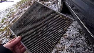 SKODA Rapid Как заменить салонный фильтр.