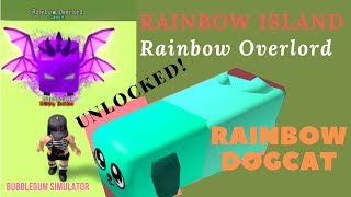 We unlock Rainbow Overlord and check out the Rainbow dogcat