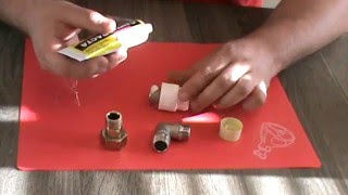 Как наматывать лен на резьбу
