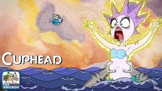 Cuphead - Cala Maria experiences a Shocking Transformation (Switch Gameplay)