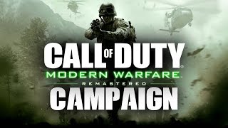 MODERN WARFARE REMASTERED CAMPAIGN GAMEPLAY! (COD4 Remastered Campaign Walkthrough)