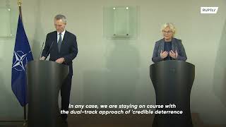 Germany: 'We have not forgotten, the aggressor is Moscow' - Def Minister Lambrecht