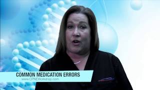 Common Medication Errors
