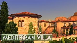 Sims 4 | House Building | Mediterran Villa