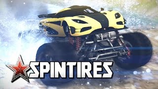 ГОНЯЕМ НА БОЛЬШИХ БИГФУТАХ ПО ГРЯЗИ! - Spintires
