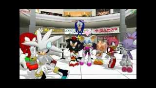 MMD - Sonic's Embarrassment at the Mall