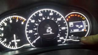 Versa Note 2015 reset maintenance light