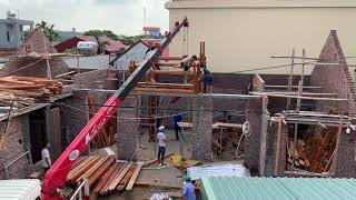 BÀ CÔ TỔ CHO ĂN LỘC DỰNG NHÀ GỖ THỜ GIA TIÊN | ĐÀO GIA DỰNG NHÀ TỔ PHẦN 2