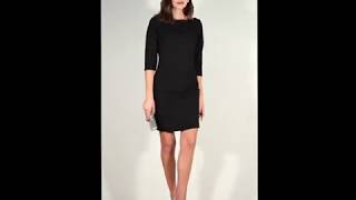 DENISE ELEFTHERIOU Black Dress with Lace and Strass at the Back