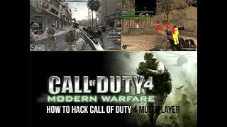 How to hack call of duty 4 multiplayer aimbot and wall hack