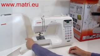Matri Janome DC4030 uitpak