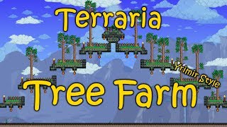 [SPEEDBUILD] Terraria Tree Farm (Yrimir Style)