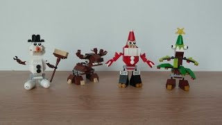 LEGO MIXELS CHRISTMAS TRIBE MOC