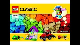LEGO Classic 10697 Коробка кубиков XXXL. Инструкция по сборке