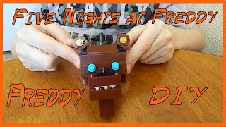 DIY Freddy из конструктора Lego Туториал Five Nights At Freddy's