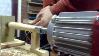 Homemade Wood Lathe tiel
