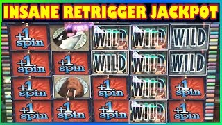 ? WOW INSANE RETRIGGERS JACKPOT ? ARCTIC FOX ? HIGH LIMIT SLOT MACHINE