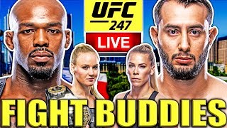 ? UFC 247: JONES VS REYES + SHEVCHENKO VS CHOOKAGIAN LIVE FIGHT REACTION!