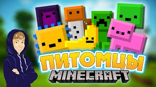 Няшные ПИТОМЦЫ в МАЙНКРАФТ | Обзор мода Inventory pets Minecraft 1.12.2