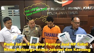 Penipu Catut Nama Presiden Jokowi Hingga Kaesang Untuk Jual HP