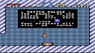 Super Mario World Blue Switch Palace +