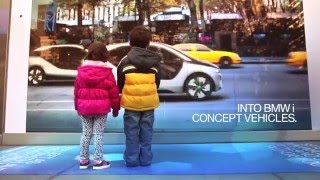 Интерактивная витрина "BMW"