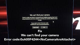 fix;we can’t find your camera windows 10(100%work)msi laptop