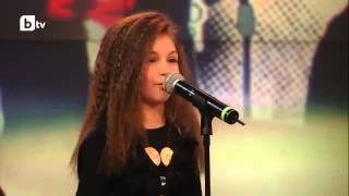 Krisiya Todorova  Real Talent Little girl Singing Listen by Beyonce  with Engl