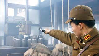 國軍女兵偽裝潛入日軍倉庫救人，不料中了日軍天羅地網，被迫使出真功夫反殺！ ️ 抗日