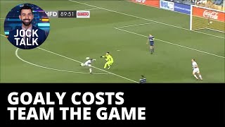 WATCH: Goalkeeper blunder leads to bizarre game-winner