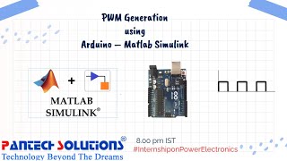 PWM Generation - Arduino - MATLAB Simulink
