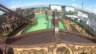 Aktium Front Seat on-ride POV Cinecittà World Rome