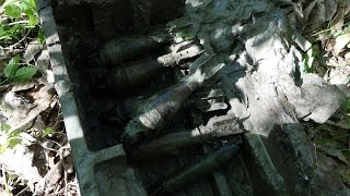 Павшие Солдаты на поверхности и в воронках, Раскопки Второй мировой