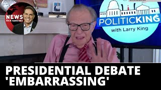 Larry King eviscerates debate moderator