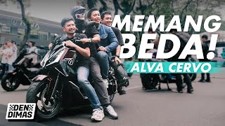 DIISENGIN @ridwanhr @OmMobi @JodieMotovlogHD ???? Sambil Nyobain Motor Alva Cervo Terbaru ‼️