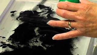 Creating a Marble Pattern with Ink and Water