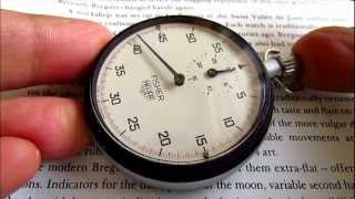HEUER vintage stop watch