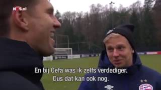 Евгений Левченко навестил Зинченко на базе #PSV