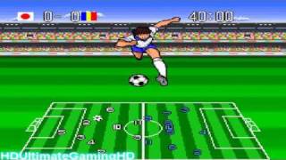 [SNES]Captain Tsubasa IV Gameplay[HD]