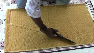 Salwaar Kameez Tutorial Part 2 Salwaar Cutting