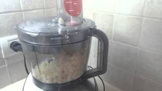 Bosch MultiTalent MCM68885 Нарезка кубиками оливье