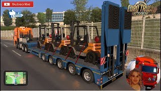 Euro Truck Simulator 2 (1.35) Ownable overweight Trailer Doll Panther v 1.4.1 + DLC's & Mods