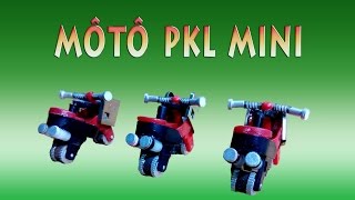 Hướng dẫn làm xe moto bằng 2 chiếc bật lửa