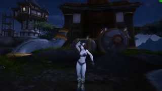 World of Warcraft: Warlords of Draenor - new Draenei ass model